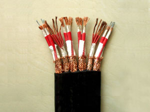  移动用硅橡胶扁平电缆